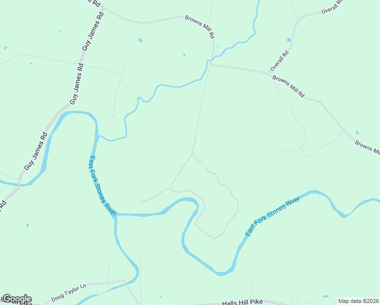 map of restaurants, bars, coffee shops, grocery stores, and more near 3098 Rob Taylor Road in Lascassas