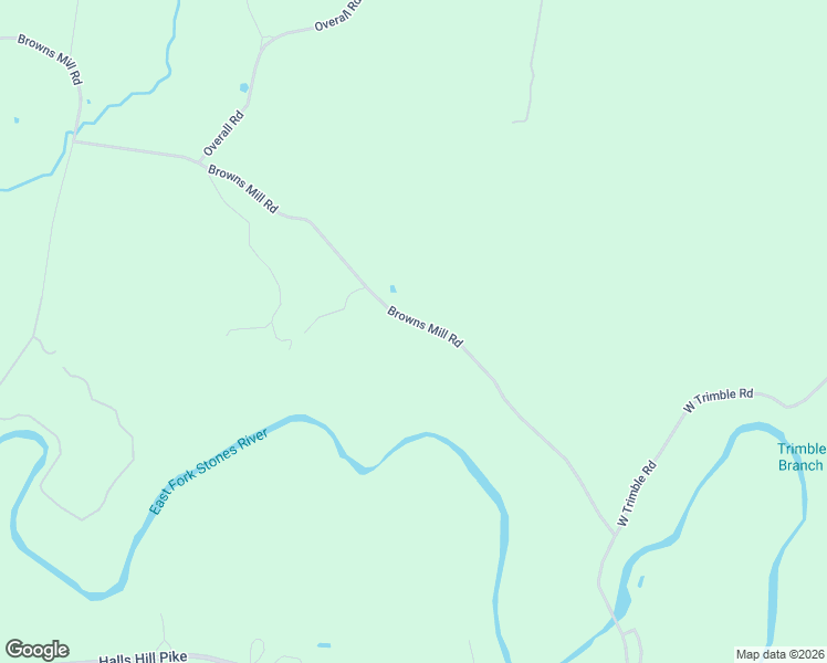 map of restaurants, bars, coffee shops, grocery stores, and more near 1917 Browns Mill Road in Lascassas