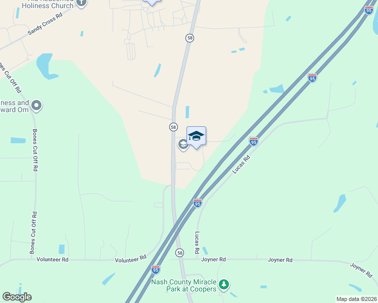 map of restaurants, bars, coffee shops, grocery stores, and more near 6879-6961 State Highway 58 in Nashville