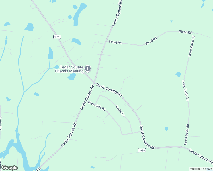 map of restaurants, bars, coffee shops, grocery stores, and more near 6263 Greenhill Trail in Randleman