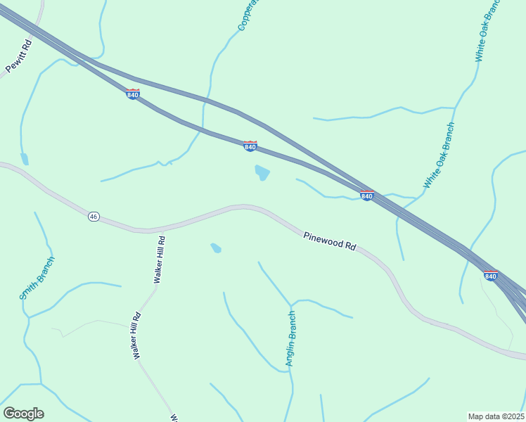 map of restaurants, bars, coffee shops, grocery stores, and more near Pinewood Road in Franklin