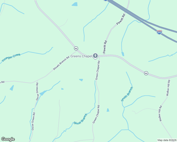 map of restaurants, bars, coffee shops, grocery stores, and more near 5713 Green Chapel Road in Franklin