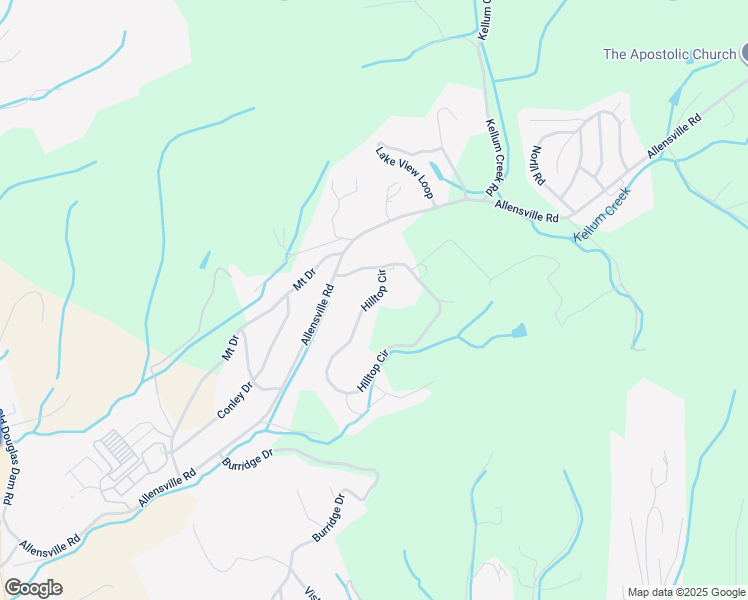 map of restaurants, bars, coffee shops, grocery stores, and more near 1148 Hilltop Circle in Sevierville