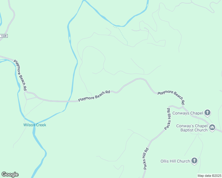 map of restaurants, bars, coffee shops, grocery stores, and more near 2530 Playmore Beach Road in Lenoir