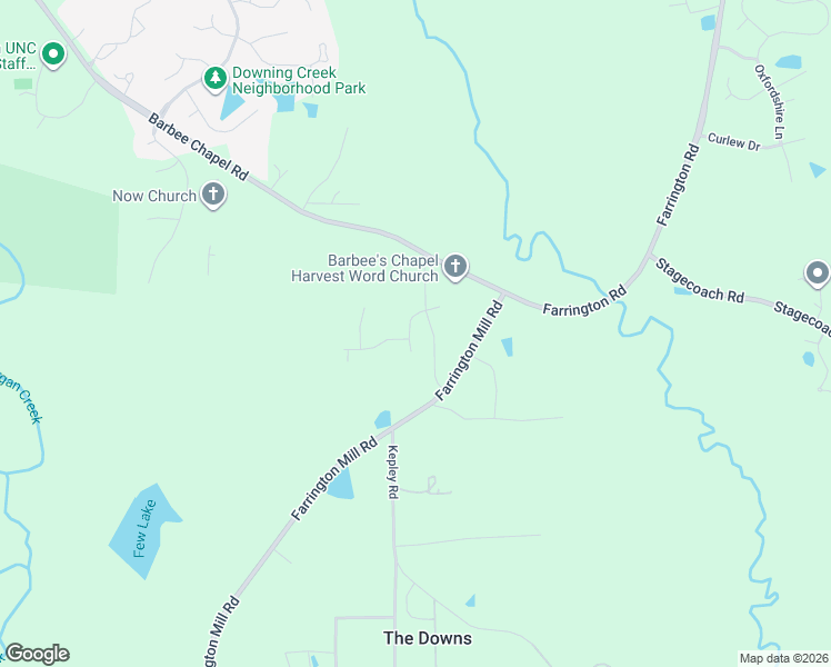 map of restaurants, bars, coffee shops, grocery stores, and more near 208 Mill Chapel Road in Chapel Hill