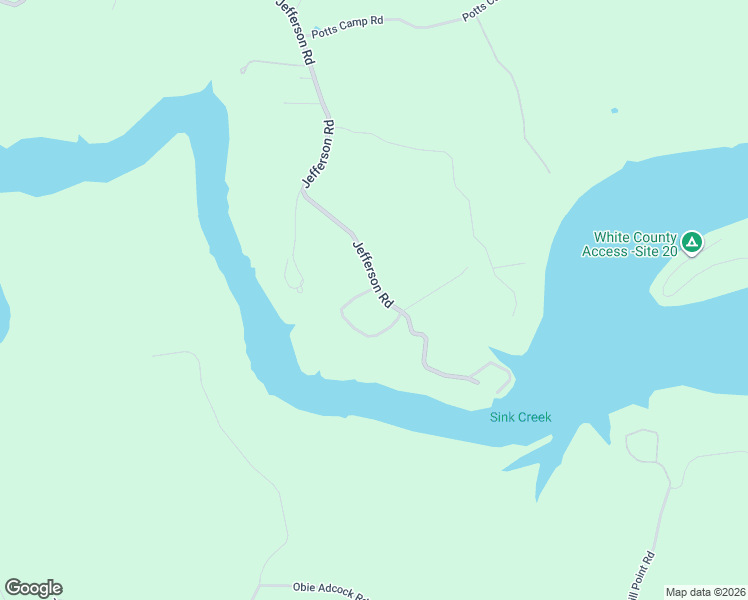 map of restaurants, bars, coffee shops, grocery stores, and more near 5640-5682 Jefferson Rd in Smithville