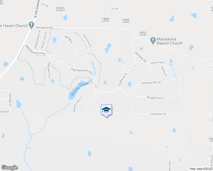 map of restaurants, bars, coffee shops, grocery stores, and more near 4406 Clubhouse Drive in Jonesboro
