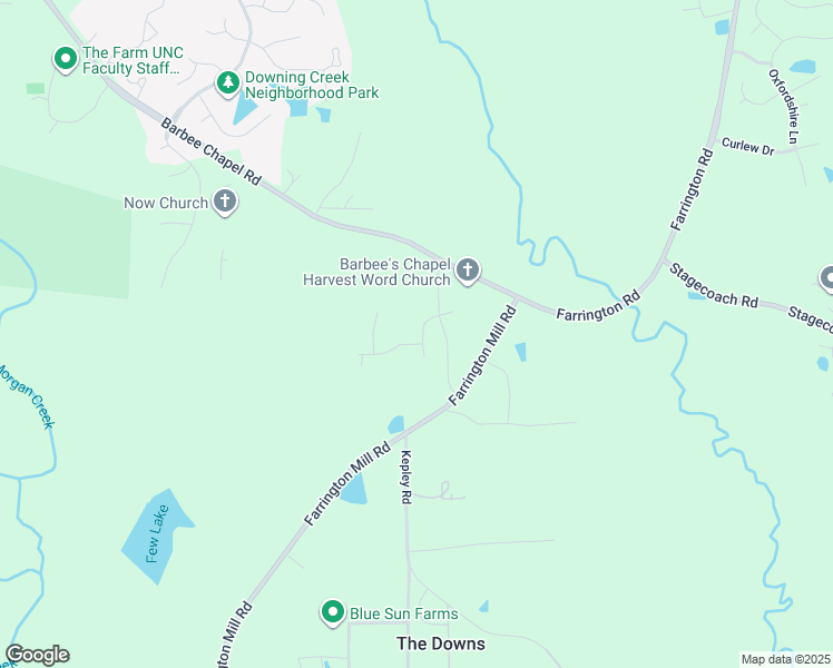 map of restaurants, bars, coffee shops, grocery stores, and more near 216 Bella Rose Drive in Chapel Hill