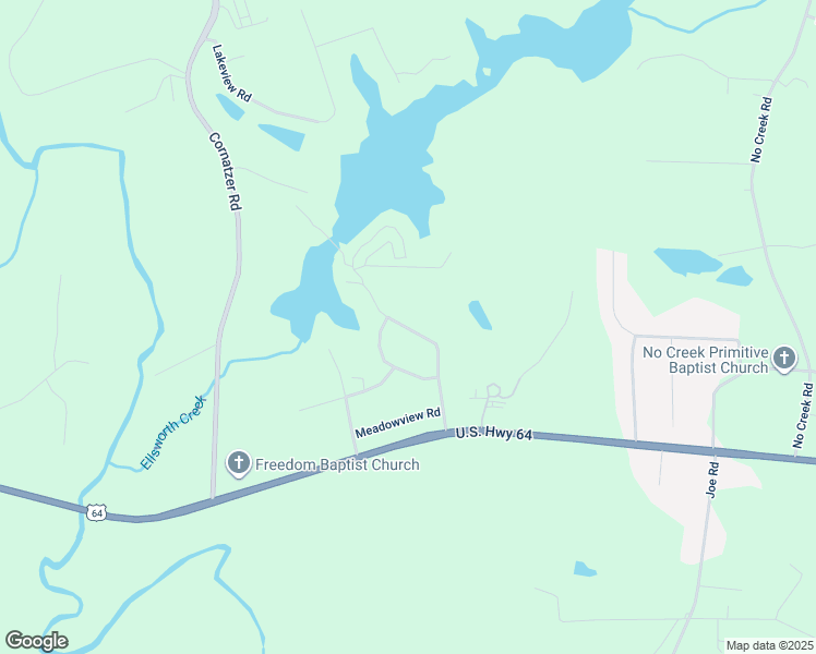 map of restaurants, bars, coffee shops, grocery stores, and more near 212 Pine Valley Road in Mocksville