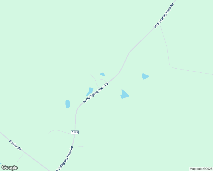 map of restaurants, bars, coffee shops, grocery stores, and more near West Old Spring Hope Road in Nash County