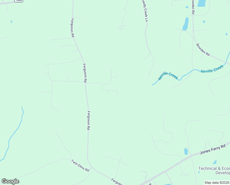 map of restaurants, bars, coffee shops, grocery stores, and more near 935 Ferguson Road in Chapel Hill