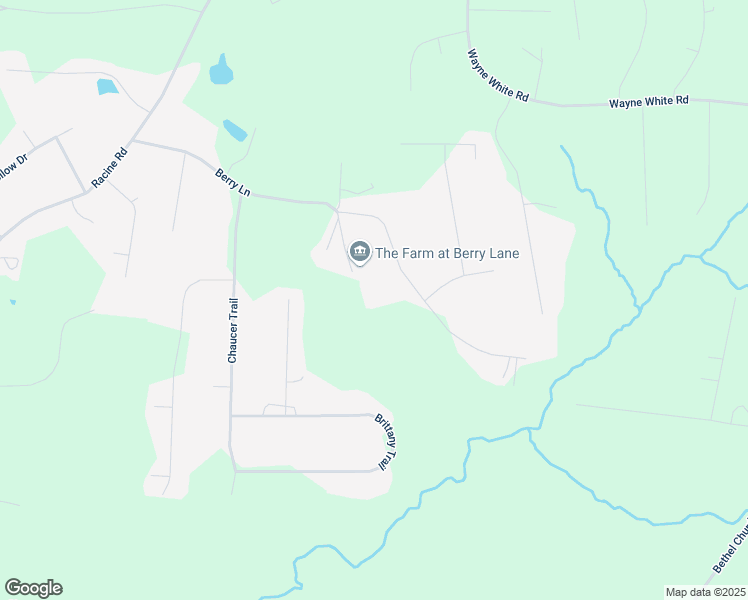 map of restaurants, bars, coffee shops, grocery stores, and more near 2027 Berry Lane in Pleasant Garden