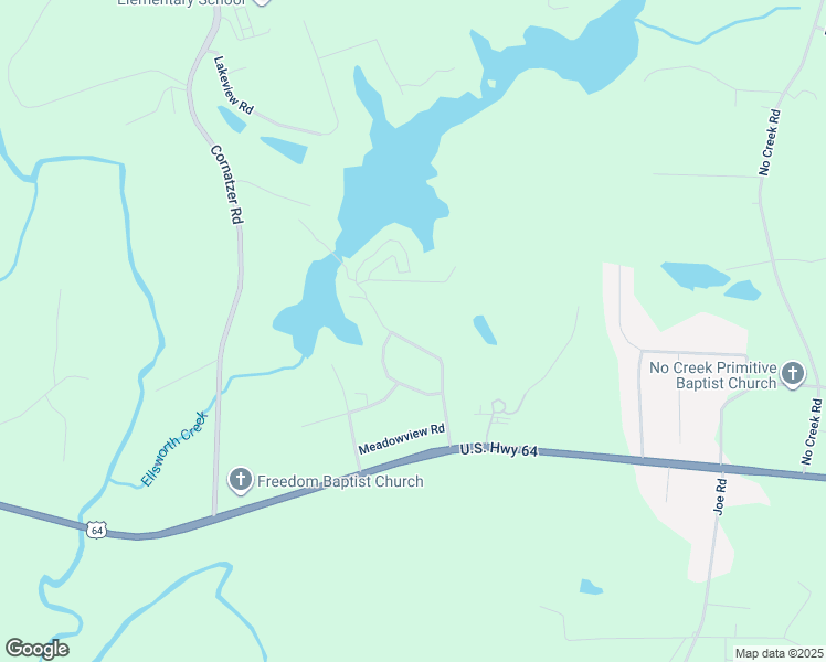 map of restaurants, bars, coffee shops, grocery stores, and more near 212 Pine Valley Road in Mocksville