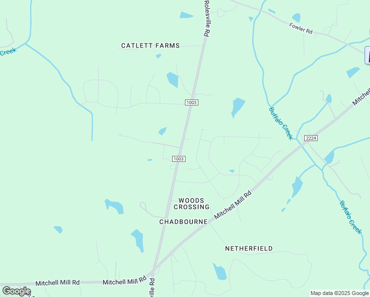 map of restaurants, bars, coffee shops, grocery stores, and more near 1720 Rolesville Road in Wake Forest
