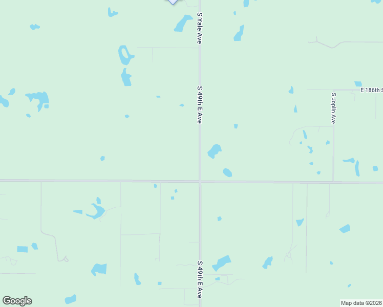 map of restaurants, bars, coffee shops, grocery stores, and more near 18968 South Yale Avenue in Bixby