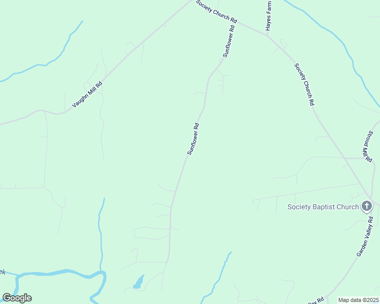 map of restaurants, bars, coffee shops, grocery stores, and more near Sunflower Road in Iredell County