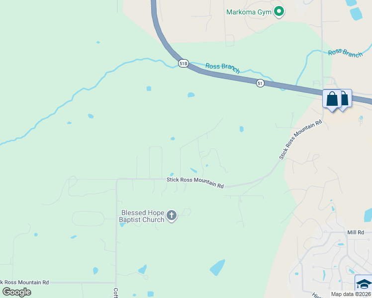 map of restaurants, bars, coffee shops, grocery stores, and more near 19816 South 503 Road in Tahlequah