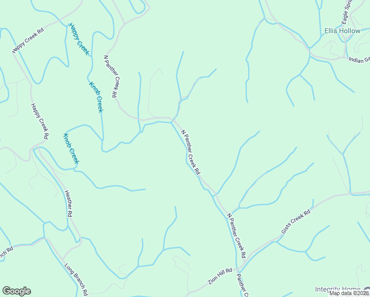 map of restaurants, bars, coffee shops, grocery stores, and more near 749 North Panther Creek Road in Sevierville