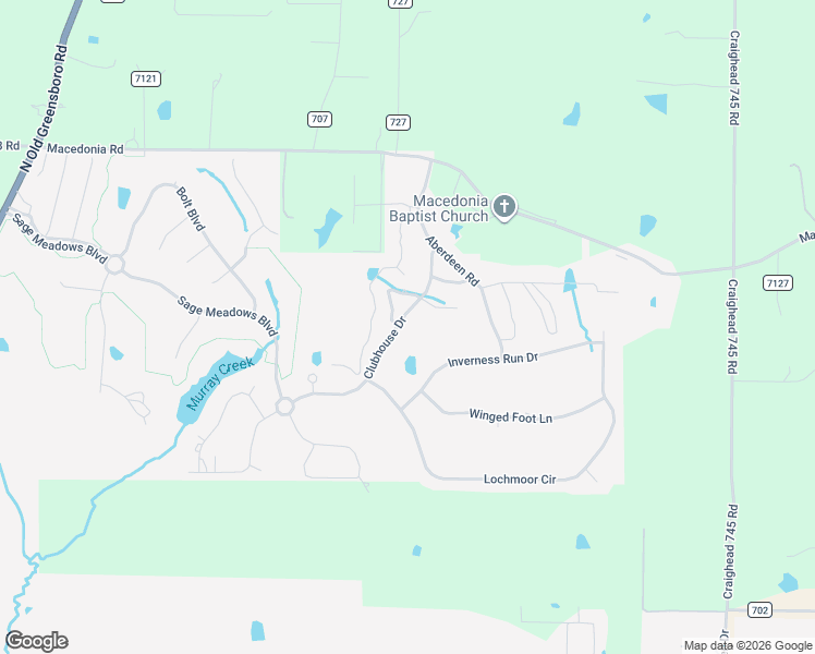map of restaurants, bars, coffee shops, grocery stores, and more near 4605 Clubhouse Drive in Jonesboro
