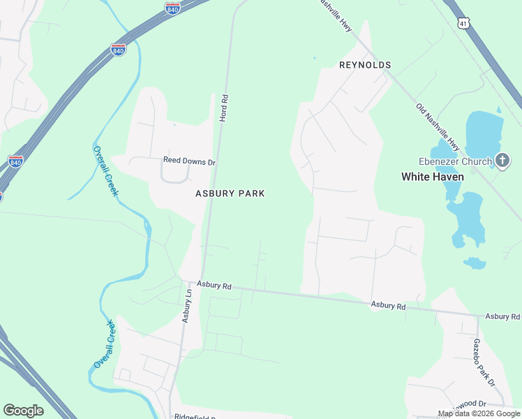 map of restaurants, bars, coffee shops, grocery stores, and more near 4087 Hord Road in Murfreesboro