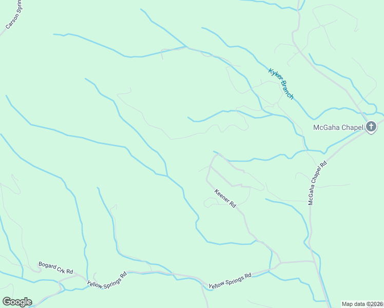 map of restaurants, bars, coffee shops, grocery stores, and more near 961 Roman Way in Cosby
