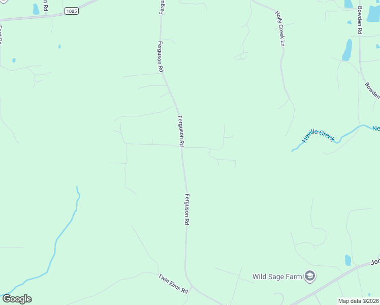 map of restaurants, bars, coffee shops, grocery stores, and more near 947 Ferguson Road in Chapel Hill