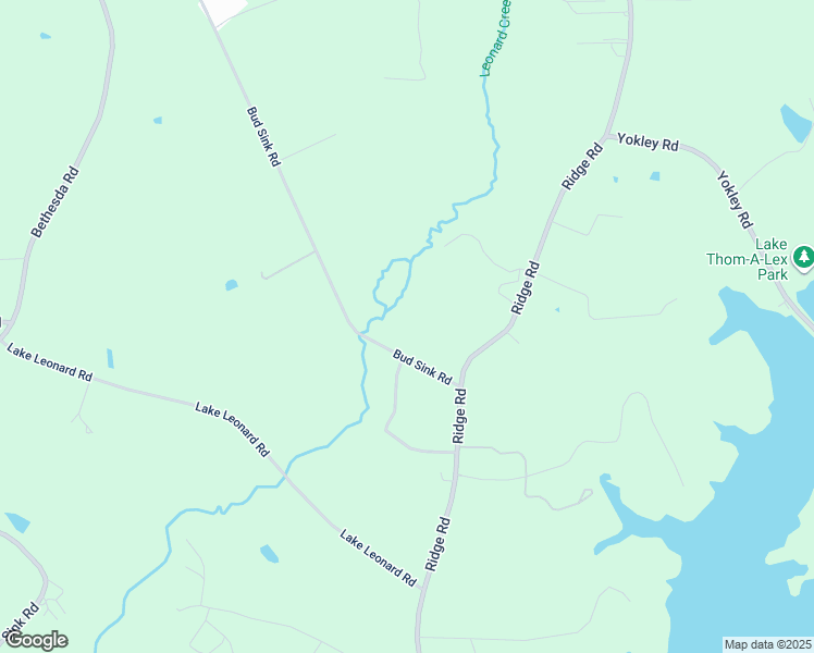 map of restaurants, bars, coffee shops, grocery stores, and more near 1281 Bud Sink Road in Lexington