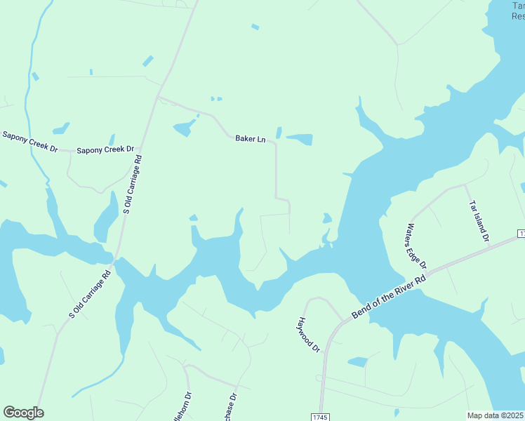 map of restaurants, bars, coffee shops, grocery stores, and more near 5642-5906 Baker Ln in Rocky Mt