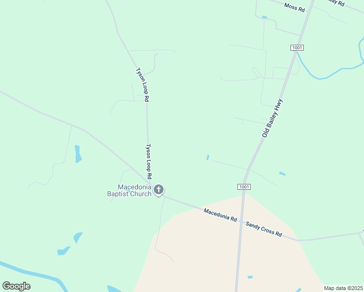 map of restaurants, bars, coffee shops, grocery stores, and more near 637 Macedonia Road in Spring Hope
