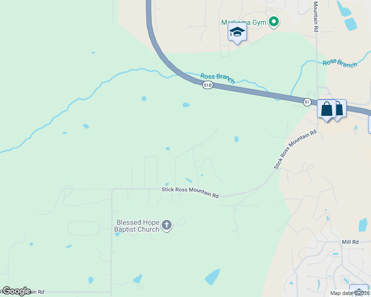 map of restaurants, bars, coffee shops, grocery stores, and more near 19816 South 503 Road in Tahlequah