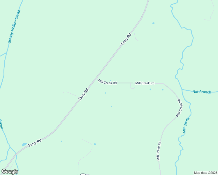 map of restaurants, bars, coffee shops, grocery stores, and more near 1440 Mill Creek Road in Cedar Grove