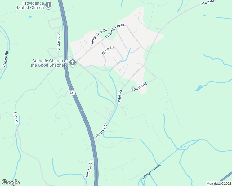 map of restaurants, bars, coffee shops, grocery stores, and more near 2049 O'Neil Road in Newport