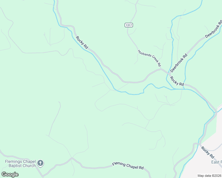 map of restaurants, bars, coffee shops, grocery stores, and more near 3765 Rocky Road in Lenoir