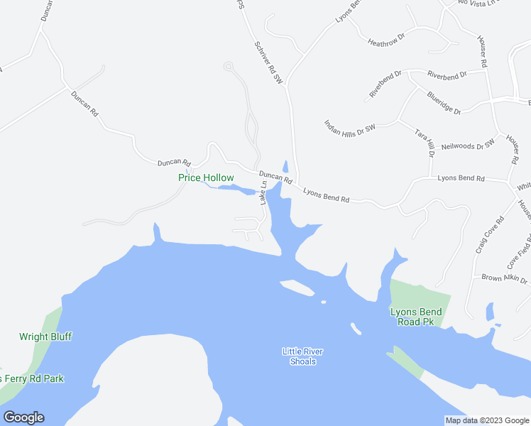 map of restaurants, bars, coffee shops, grocery stores, and more near Lake Lane in Knoxville