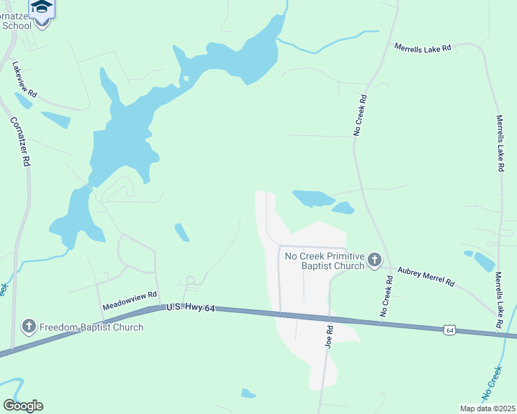 map of restaurants, bars, coffee shops, grocery stores, and more near 169 N Hazelwood Dr in Mocksville