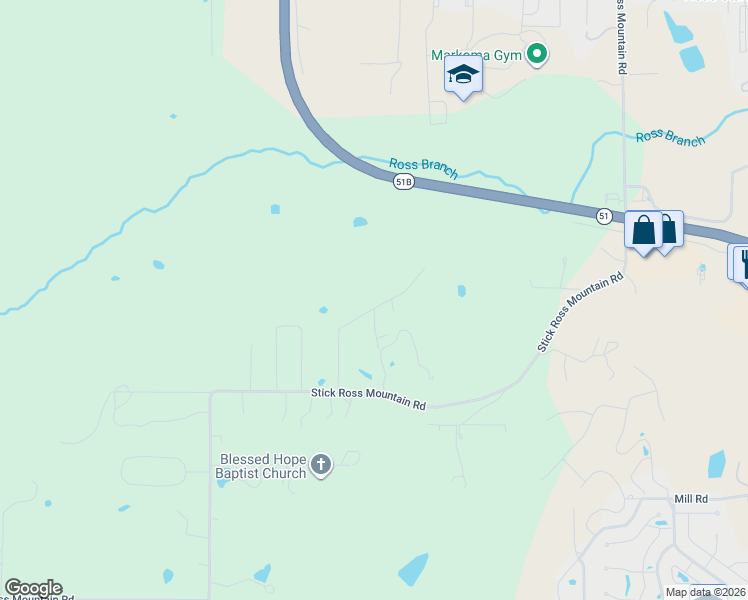 map of restaurants, bars, coffee shops, grocery stores, and more near 19747 South 503 Road in Tahlequah