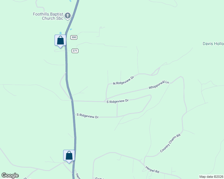 map of restaurants, bars, coffee shops, grocery stores, and more near 565 North Ridgeview Drive in Mountain View
