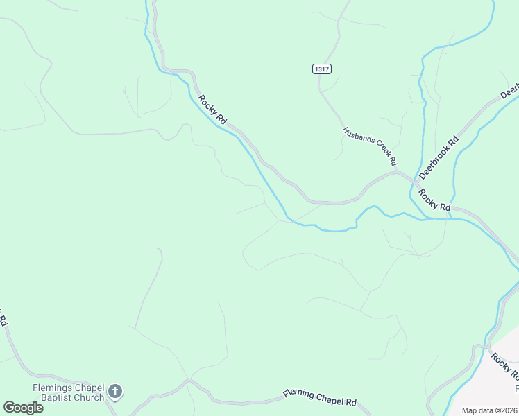 map of restaurants, bars, coffee shops, grocery stores, and more near 3765 Rocky Road in Lenoir