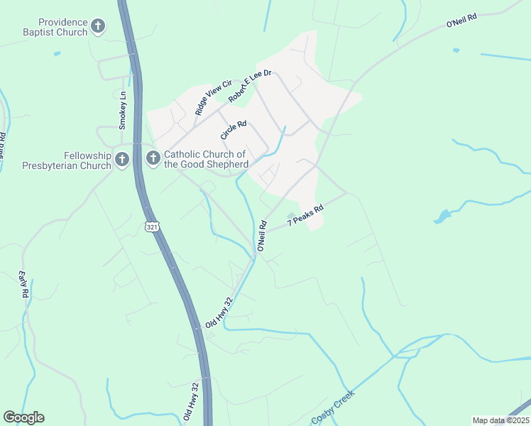 map of restaurants, bars, coffee shops, grocery stores, and more near 2045 O'Neil Road in Newport