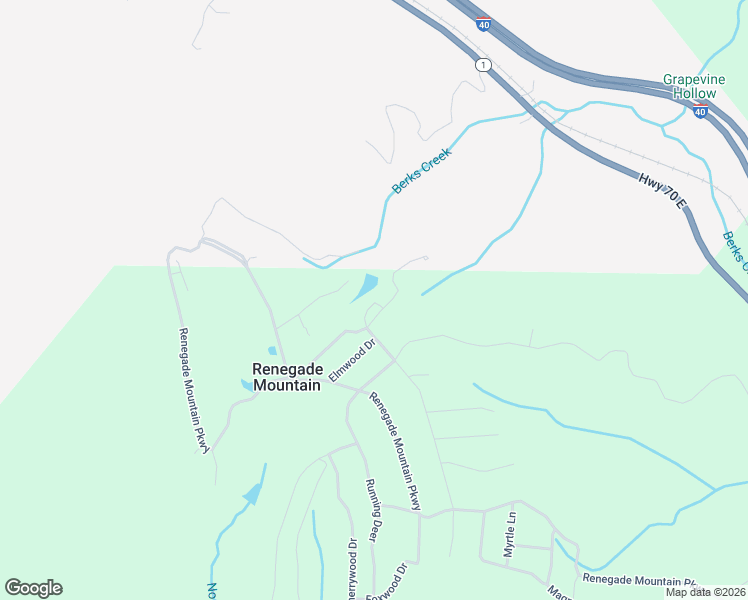 map of restaurants, bars, coffee shops, grocery stores, and more near 668 Swift Fox in Renegade Mountain