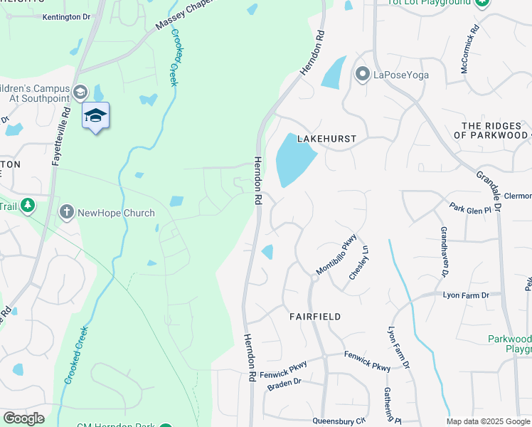 map of restaurants, bars, coffee shops, grocery stores, and more near 7506 Leapale Lane in Durham