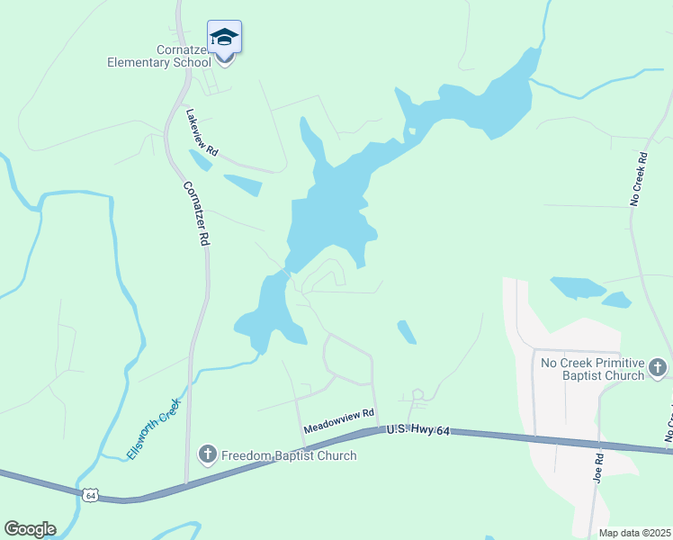 map of restaurants, bars, coffee shops, grocery stores, and more near 198 Reserve Drive in Mocksville