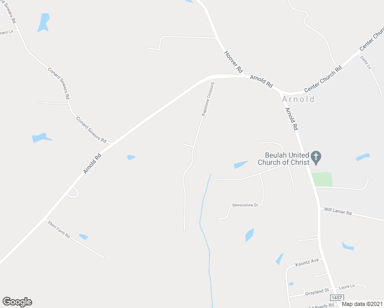 map of restaurants, bars, coffee shops, grocery stores, and more near Kapstone Crossing in Lexington