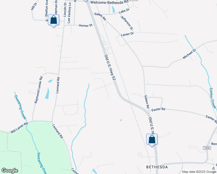 map of restaurants, bars, coffee shops, grocery stores, and more near 157 Stonybrook Drive in Lexington