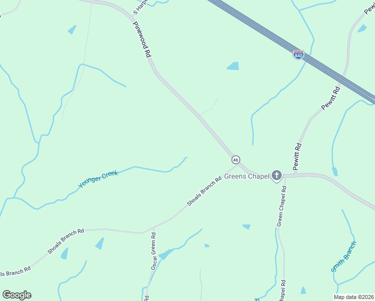 map of restaurants, bars, coffee shops, grocery stores, and more near 7454 Pinewood Road in Primm Springs