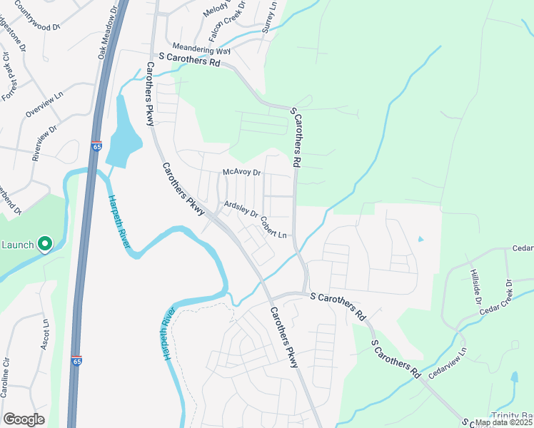 map of restaurants, bars, coffee shops, grocery stores, and more near 1013 Swanson Lane in Franklin