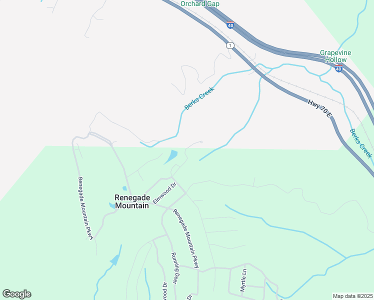 map of restaurants, bars, coffee shops, grocery stores, and more near 204 Moytoy Road in Crab Orchard