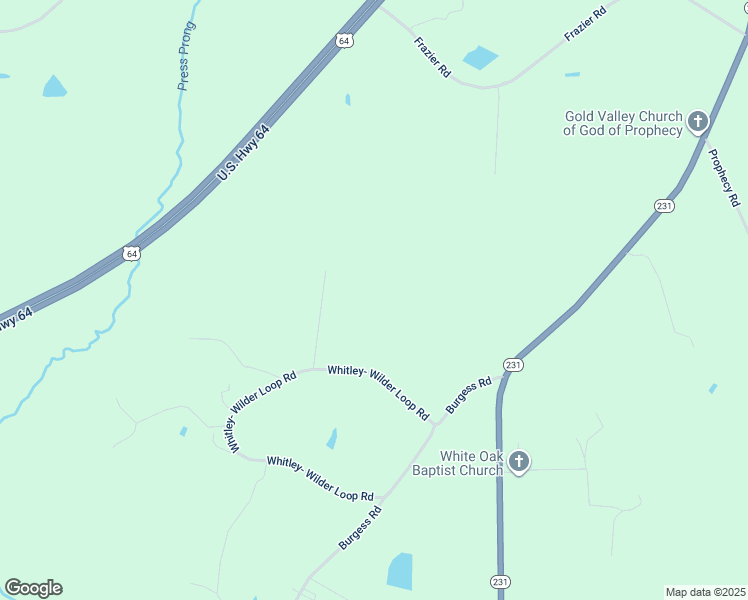 map of restaurants, bars, coffee shops, grocery stores, and more near 2524 Whitley- Wilder Loop Road in Spring Hope