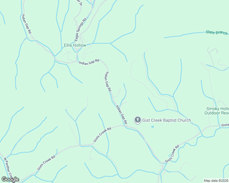 map of restaurants, bars, coffee shops, grocery stores, and more near 514 Indian Gap Road in Sevierville
