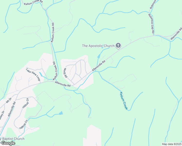 map of restaurants, bars, coffee shops, grocery stores, and more near 1011 Allensville Road in Pigeon Forge